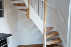 stairs case white